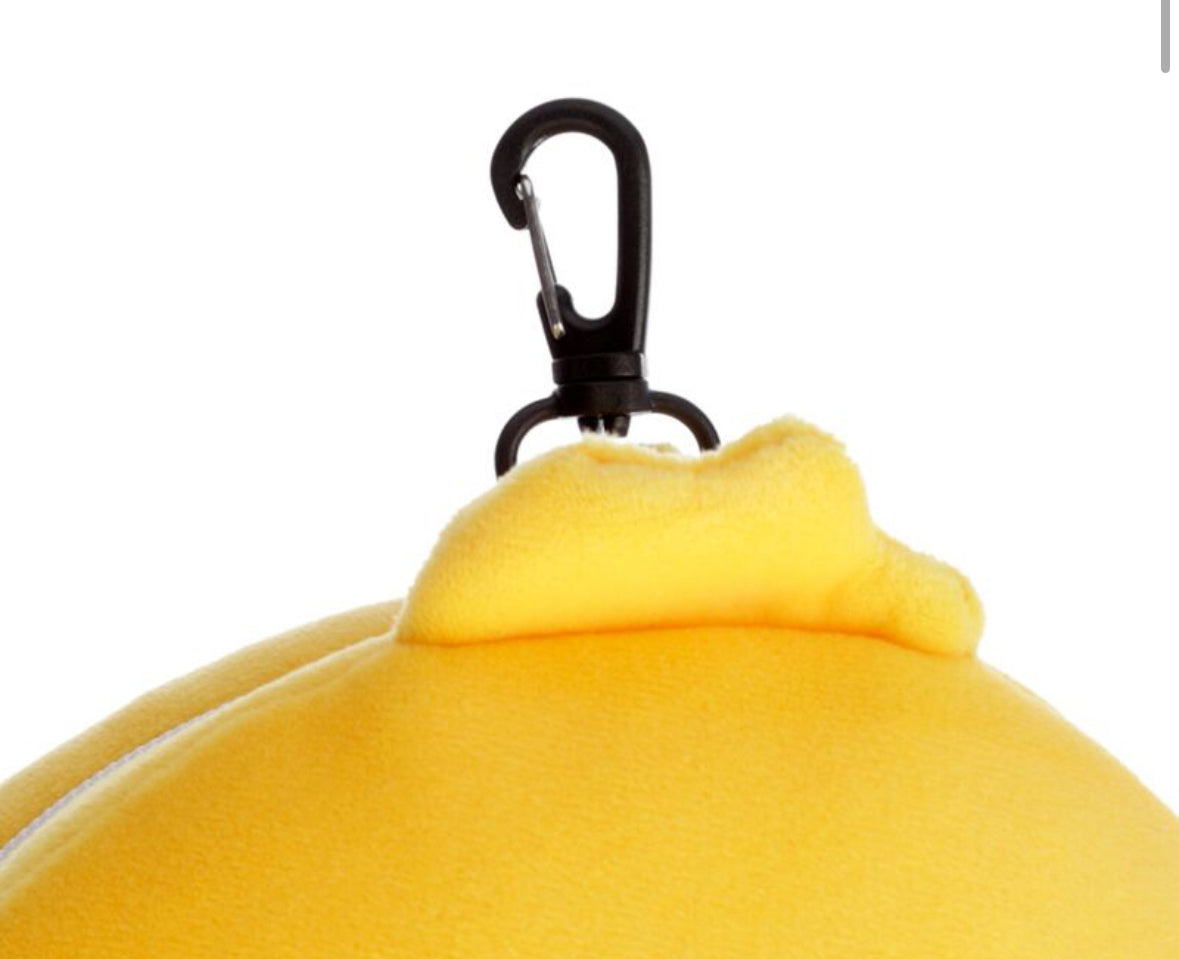 Relaxeazzz Travel Pillow & Eye Mask - Duck