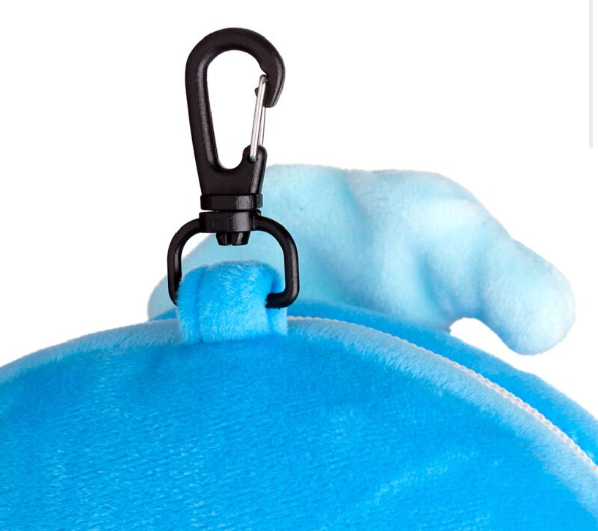 Relaxeazzz Travel Pillow & Eye Mask - Blu the Dolphin