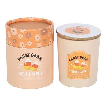 Candy Corn Vanilla and Butterscotch Candle