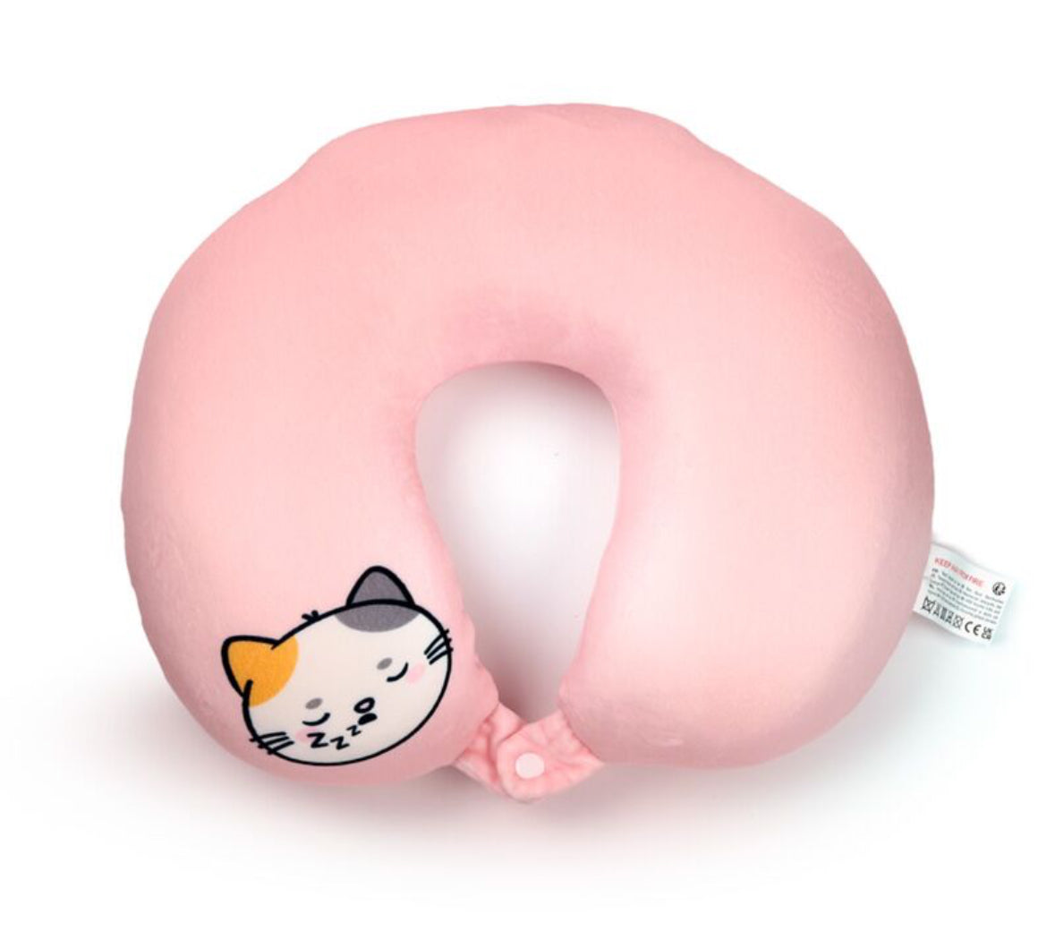 2-in-1 Swapseazzz Travel Pillow and Plush Toy - Lola the Cat Adoramals