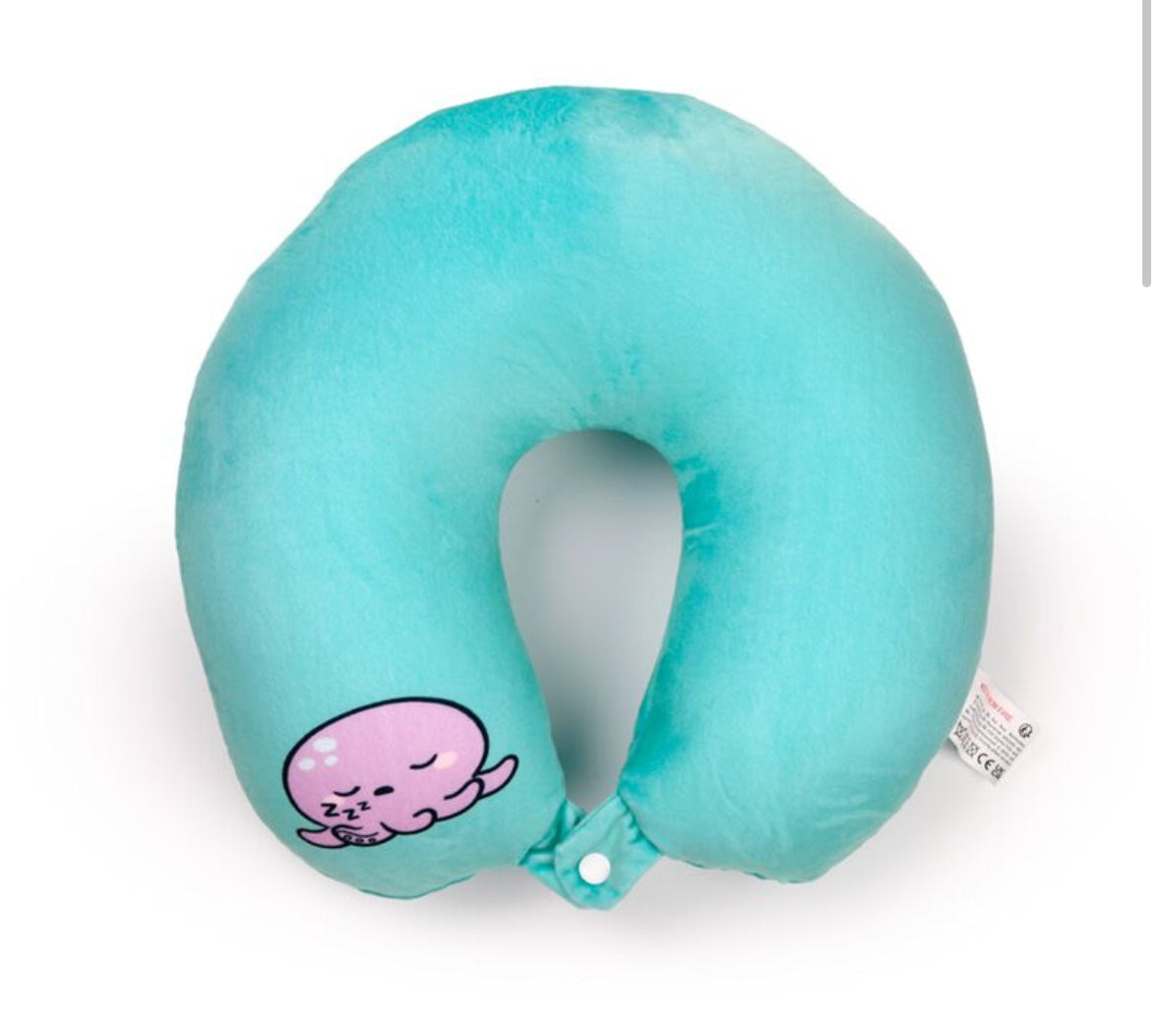 2-in-1 Swapseazzz Travel Pillow and Plush Toy - Wendy the Octopus Adoramals Ocean