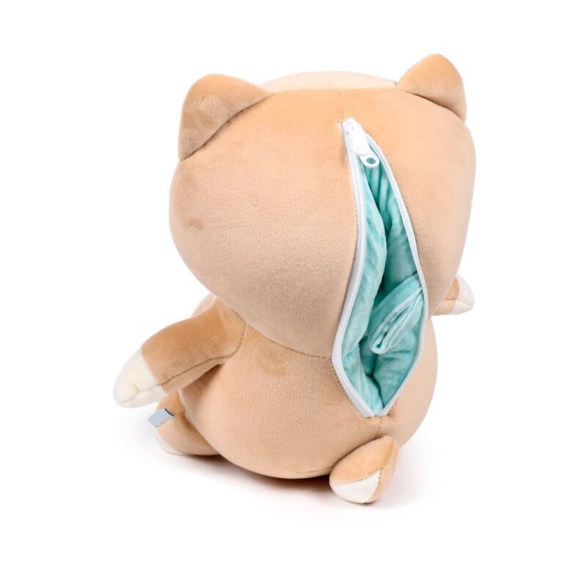 2-in-1 Swapseazzz Travel Pillow and Plush Toy - Adoramals Shuggs the Shiba Inu