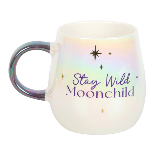 Stay Wild Moon Child Rounded Mug