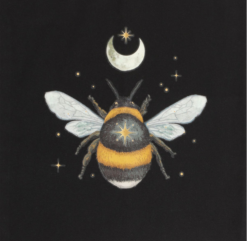 Forest Bee Polycotton Tote Bag