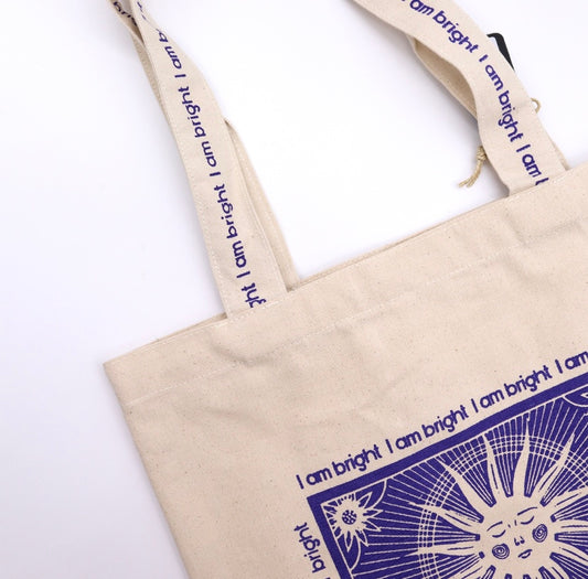 Hop Hare Tote Bag - I am Bright