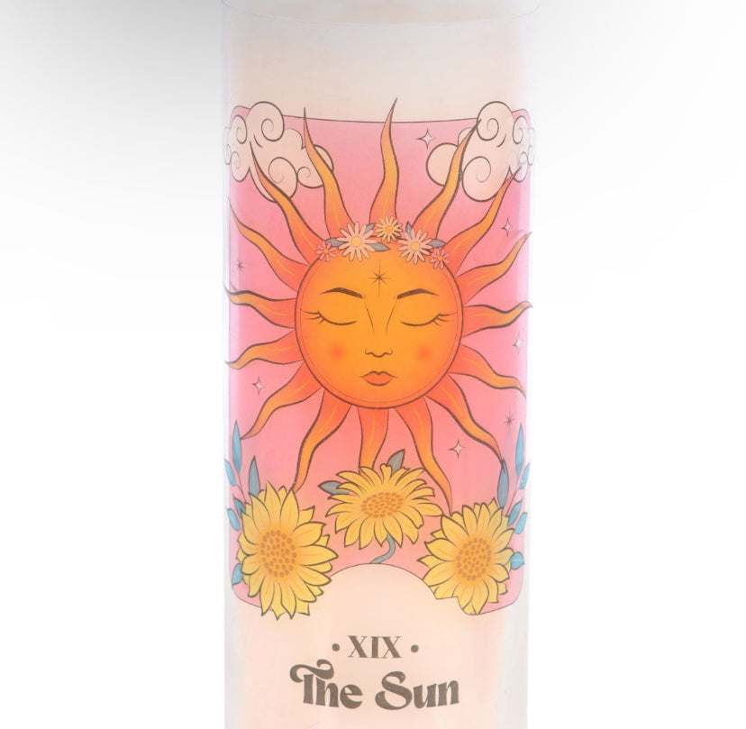 The Sun Pink Grapefruit Tube Candle