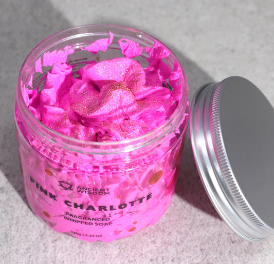 Pink Charlotte Whipped Cream Soap 120g