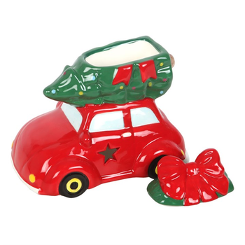 Nostalgic Car with Christmas Tree Ceramic Oil Burner (12/24)