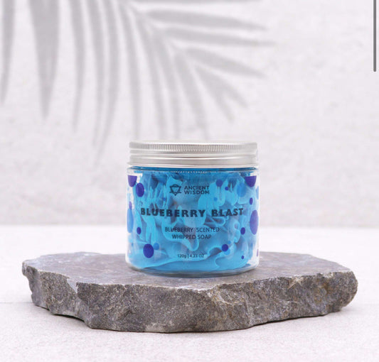 Blueberry Whipped Soap 120g