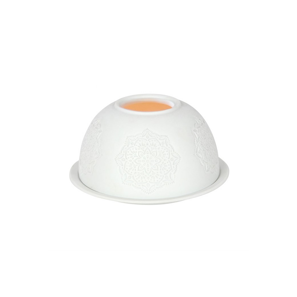 Mandala Dome Tealight Holder