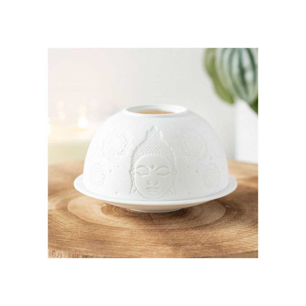 Buddha Face Dome Tealight Holder