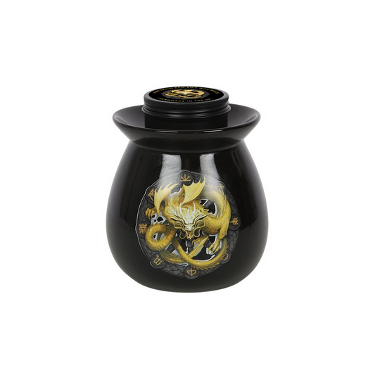 Imbolc Wax Melt Burner Gift Set by Anne Stokes