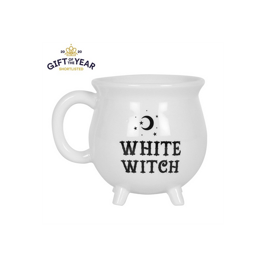 White Witch Cauldron Mug