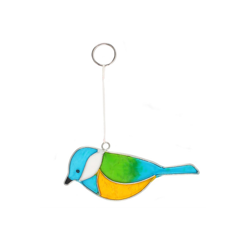 Blue Tit Bird Suncatcher