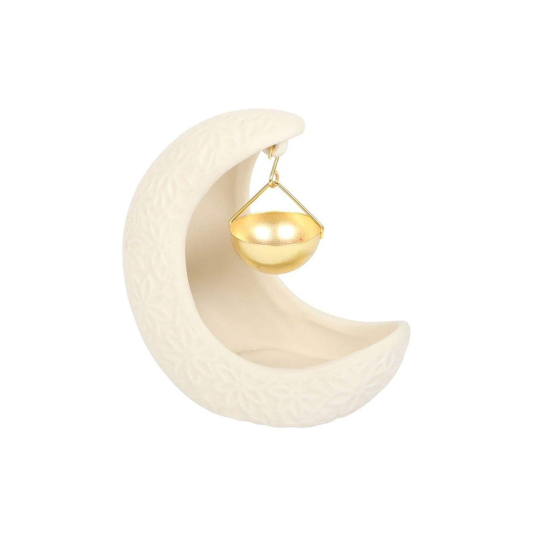 Crescent Moon Multi-Purpose Hanging Burner