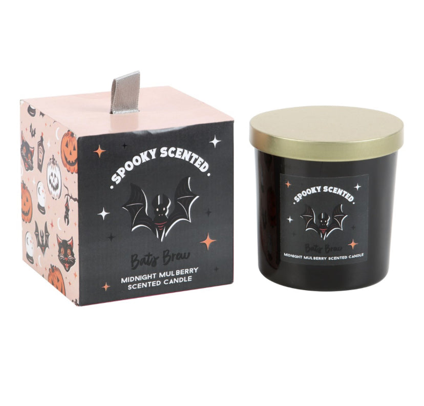 Bats Brew Midnight Mulberry Candle