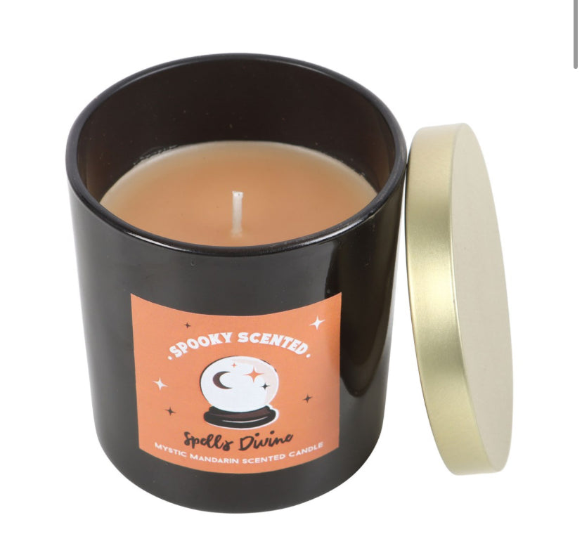 Spells Divine Mystic Mandarin Candle