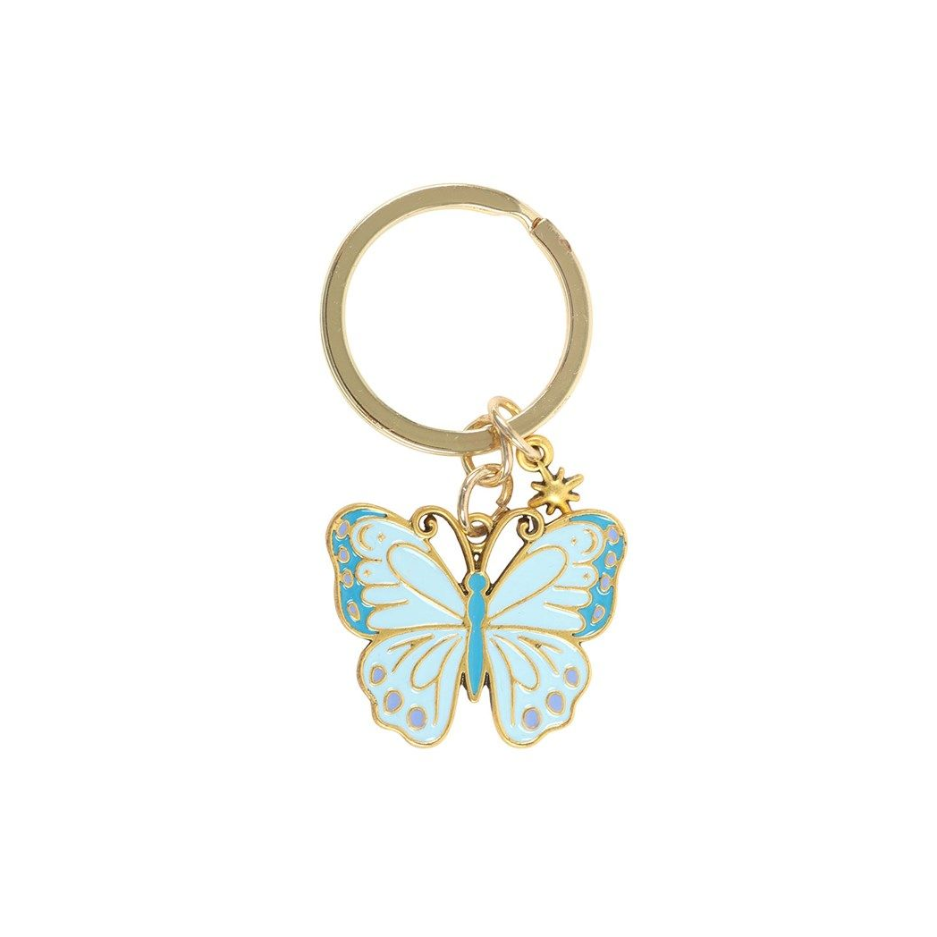 Luna Butterfly Keyring