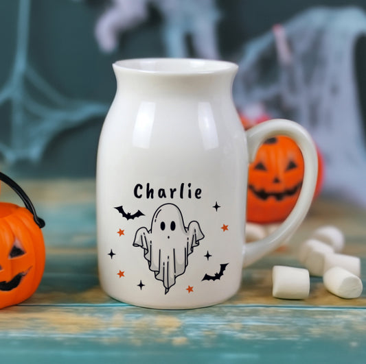 Personalised Halloween Ghost Jug