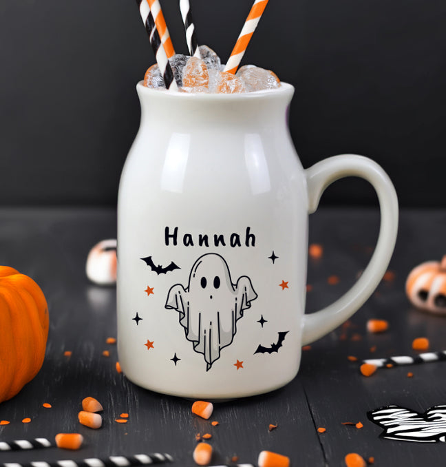 Personalised Halloween Ghost Jug