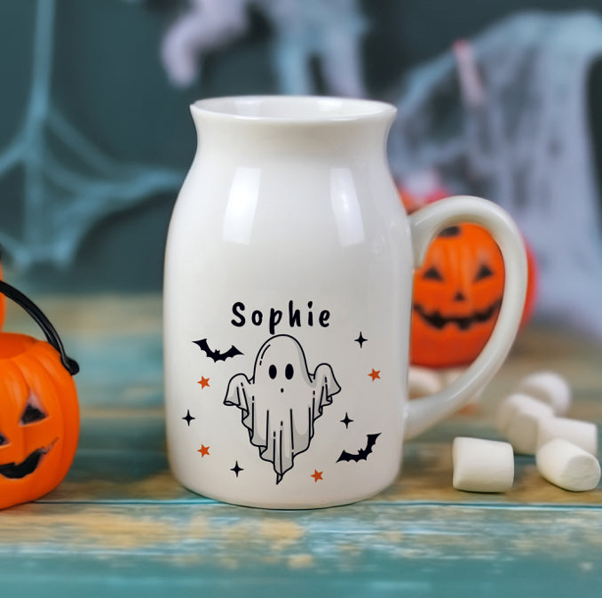 Personalised Halloween Ghost Jug