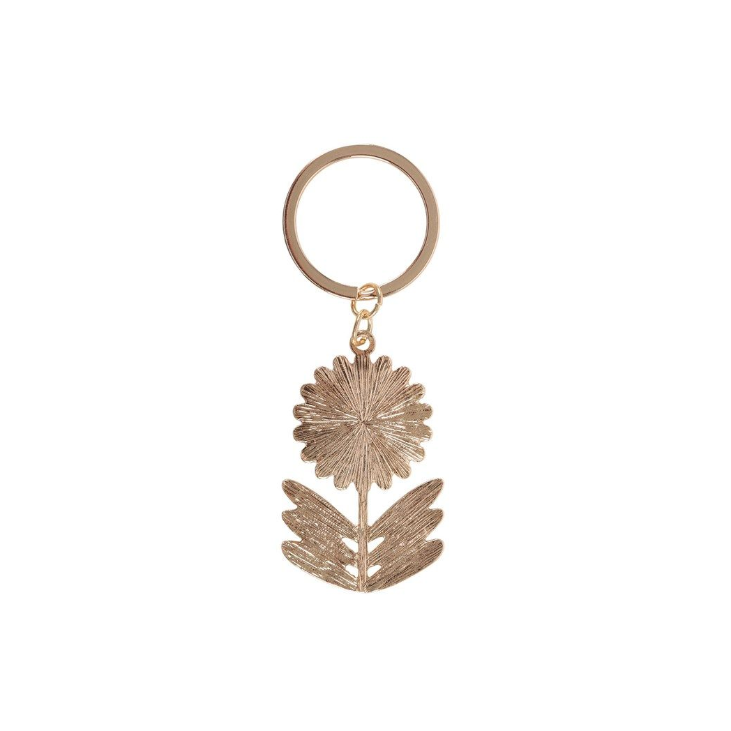 No Rain, No Flowers Keyring