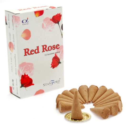 Red Rose Cones