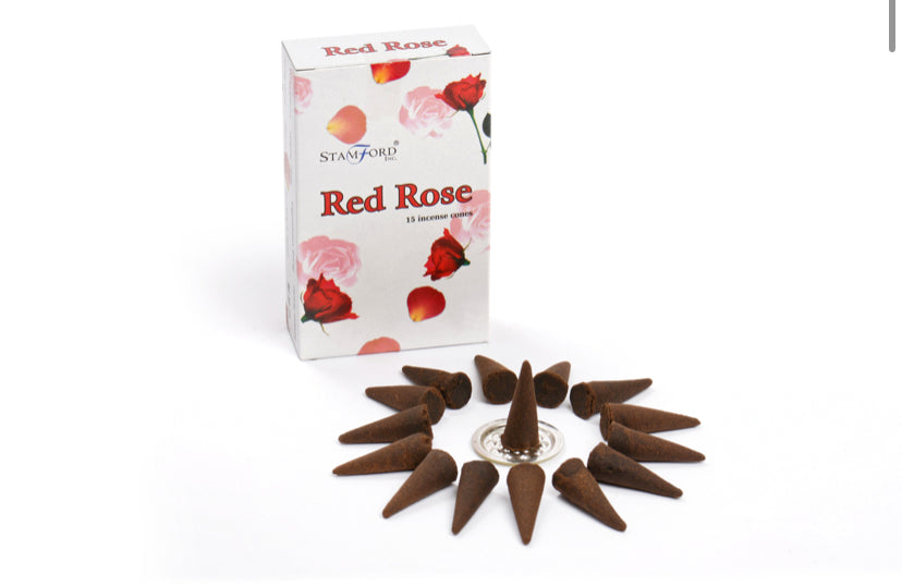 Red Rose Cones