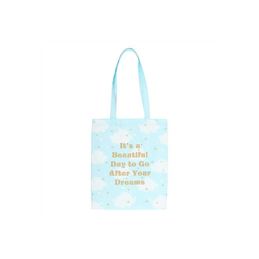 Cloud Print Tote Bag