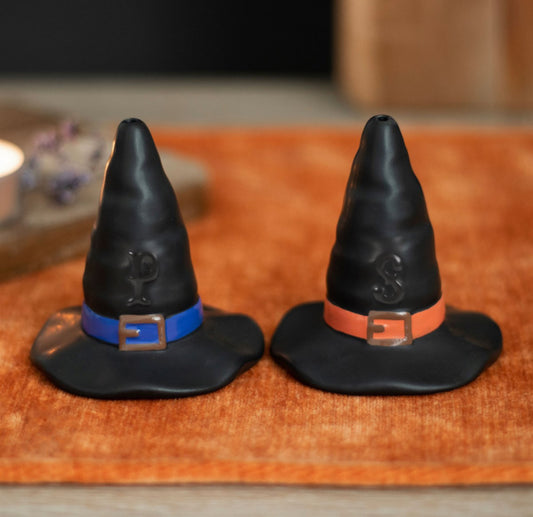 Witch Hat Salt And Pepper Shakers