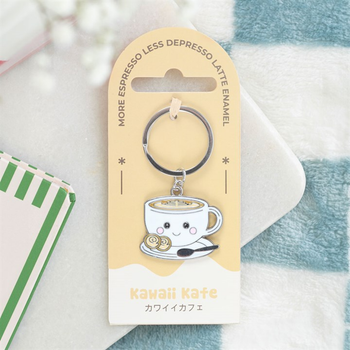 Kawaii Latte Keyring
