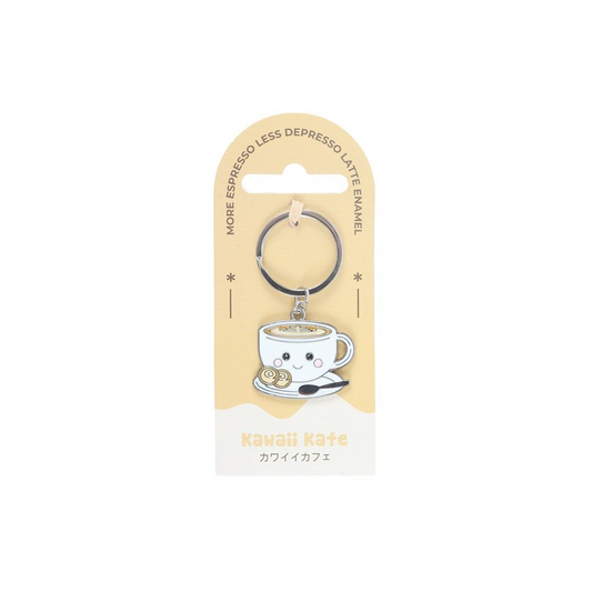 Kawaii Latte Keyring
