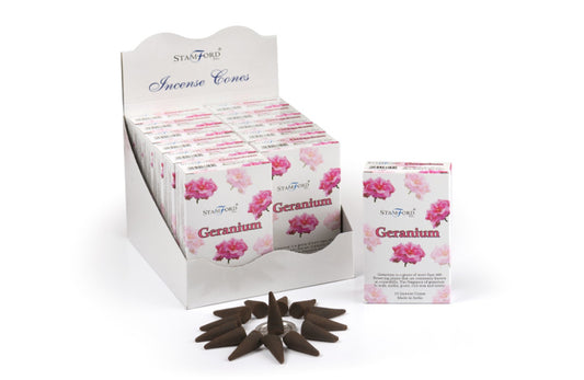 Geranium Incense Cones