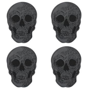 Set Of 4 Skull Coasters