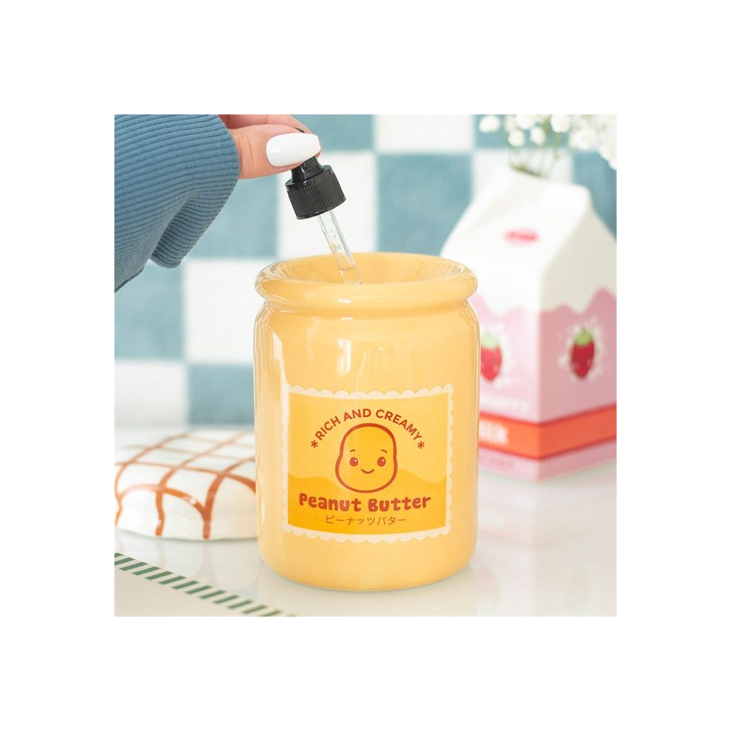 Peanut Butter Jar Oil Burner and Wax Warmer