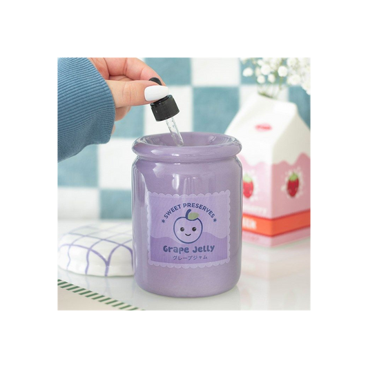 Grape Jelly Jar Oil Burner and Wax Warmer