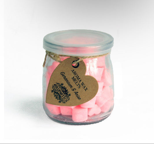 Aroma Wax Melts - Geranium & Anise