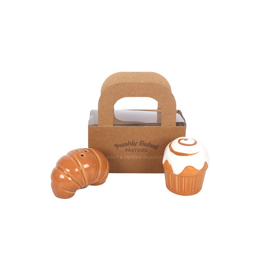 Pastry Shaped Salt and Pepper Shakers