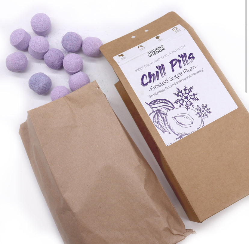 Chill Pills Gift Pack 350g - Frosted Sugar Plum