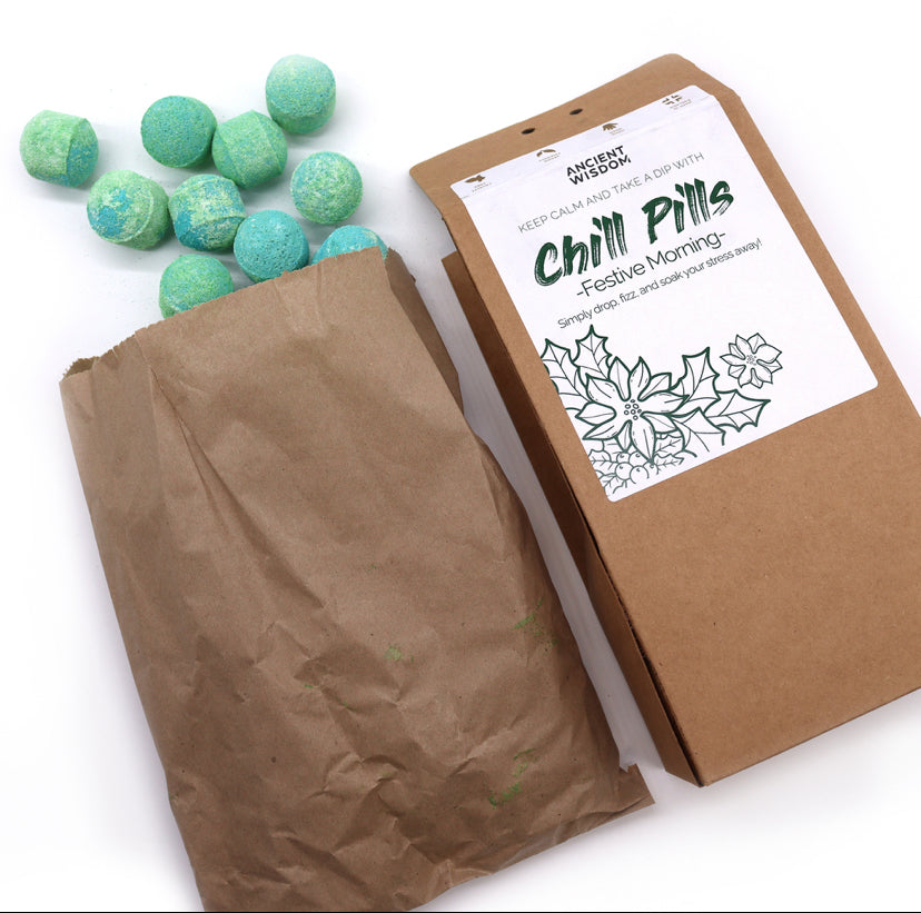 Chill Pills Gift Pack 350g - Festive Morning