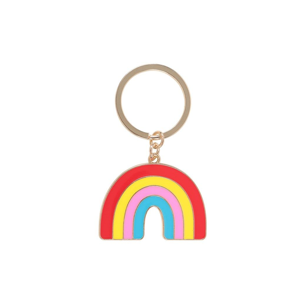 Be Kind to Your Mind Rainbow Keyring