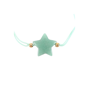 Shine Bright Aventurine Crystal Star Bracelet