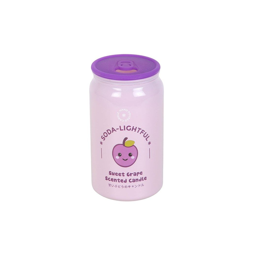 Sweet Grape Soda Can Candle