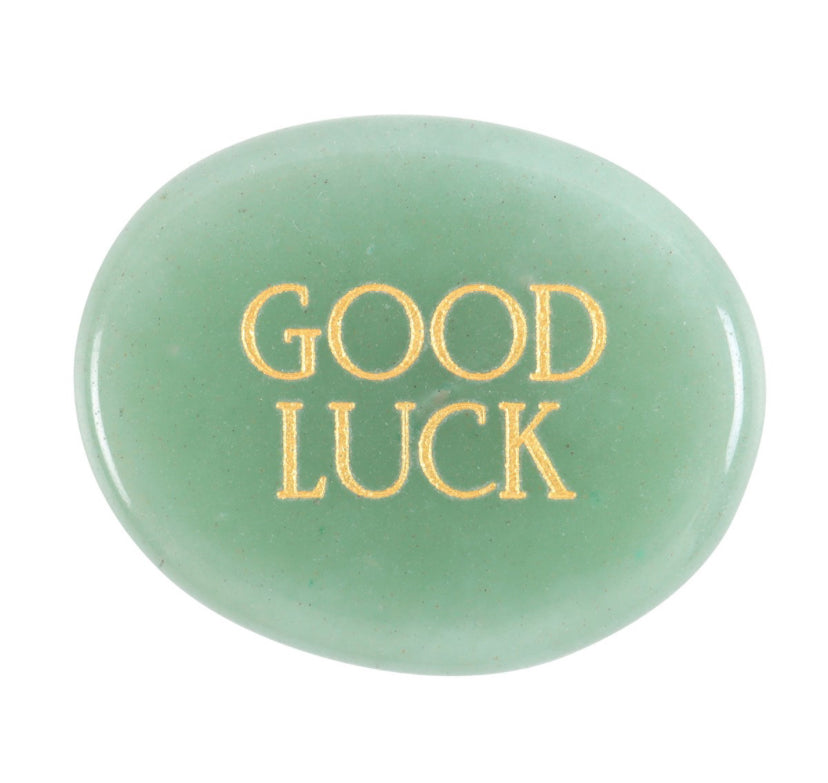 Good Luck Aventurine Crystal Palm Stone