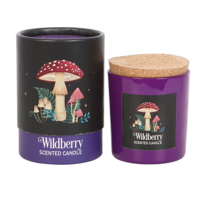 Forest Mushroom Wildberry Candle