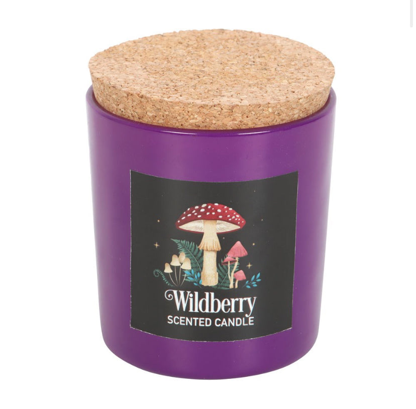 Forest Mushroom Wildberry Candle