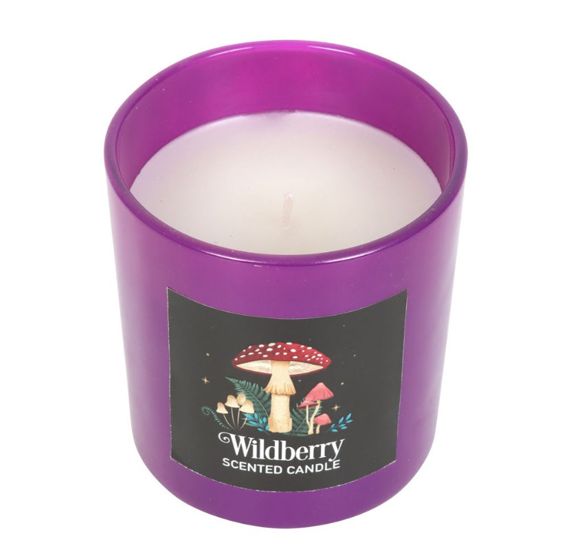 Forest Mushroom Wildberry Candle