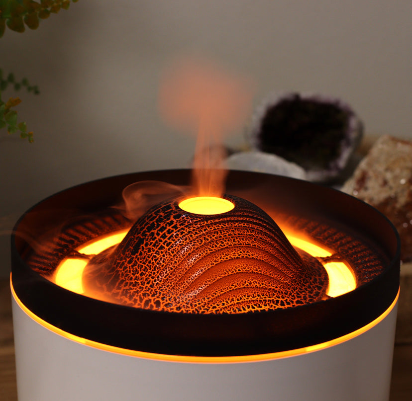 Large Volcano Effect Aroma Diffuser (plug) Two Colours - 560ml