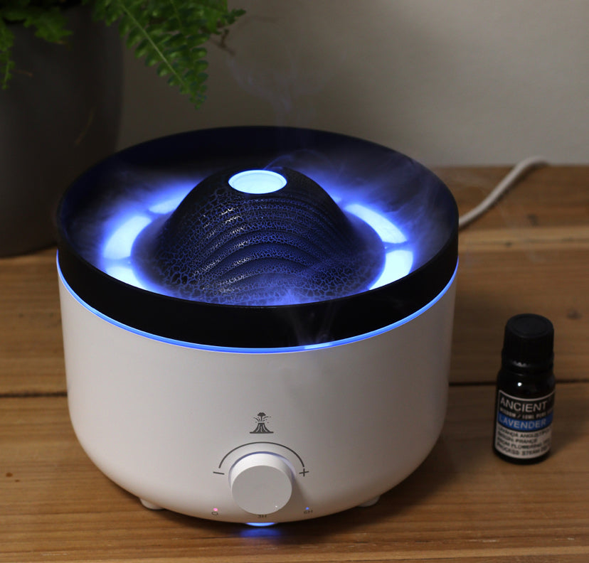 Large Volcano Effect Aroma Diffuser (plug) Two Colours - 560ml