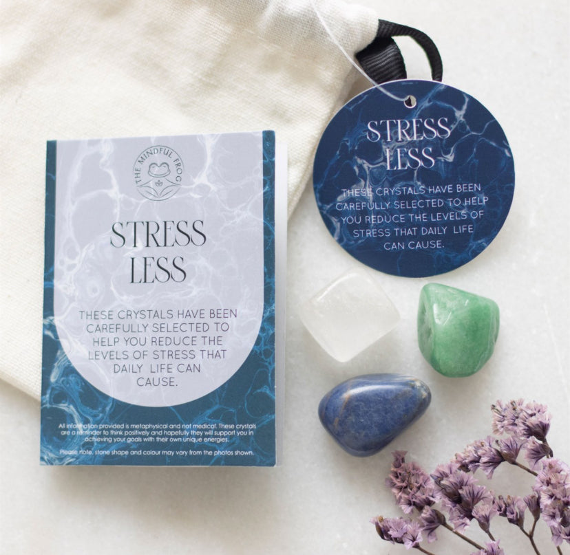 Stress Less Healing Crystal Set